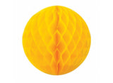 Tissue Honeycomb Ball 25cm - Yellow