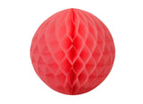 Tissue Honeycomb Ball 35cm - Coral