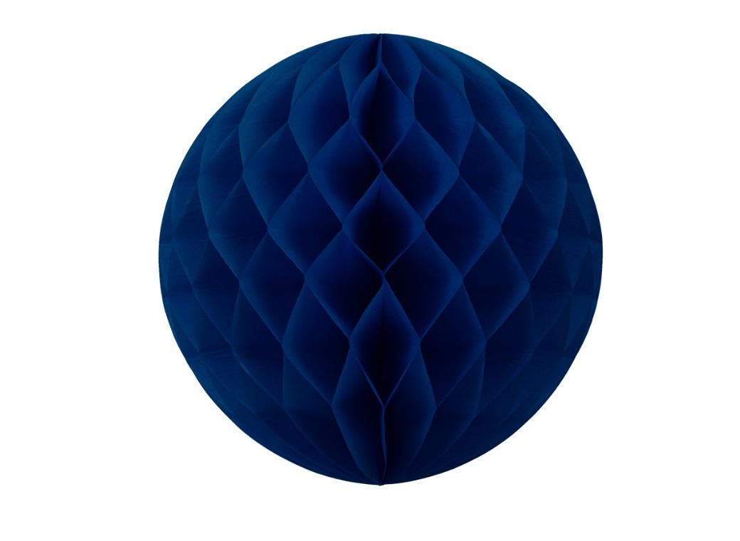 Tissue Honeycomb Ball 35cm - Navy Blue