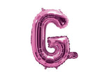 Mini Hot Pink Foil Balloon - Letter G