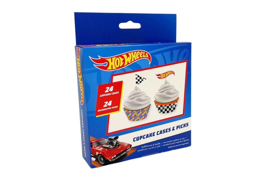 Hot Wheels Cupcake Kit