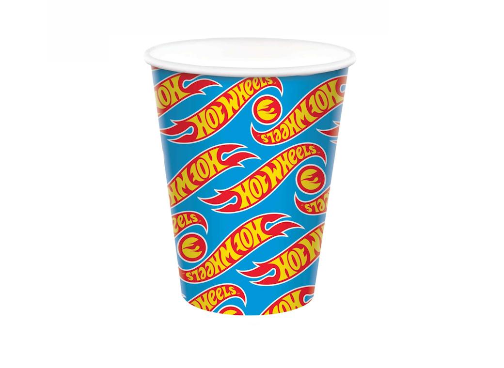 Hot Wheels Logo Cups 8pk