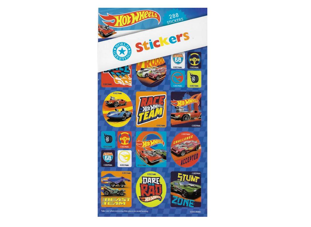 Sticker Book - Hot Wheels