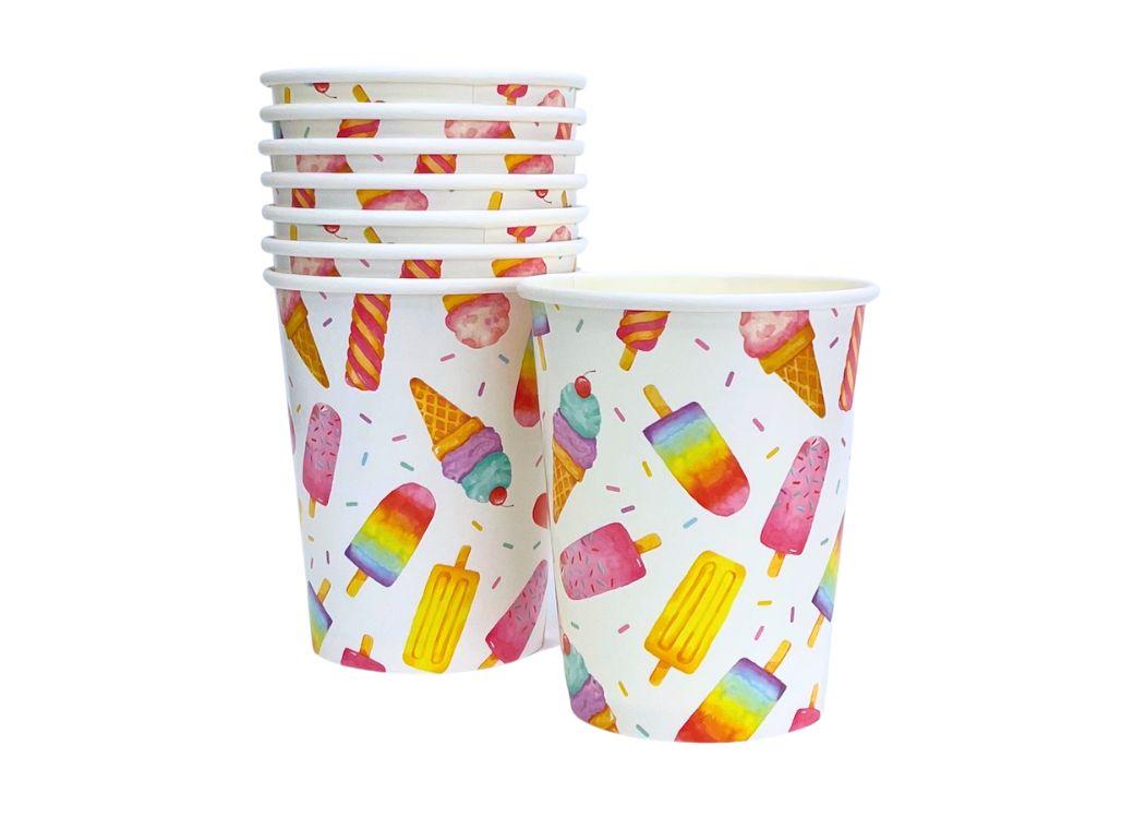 Ice Cream Party Cups 8pk