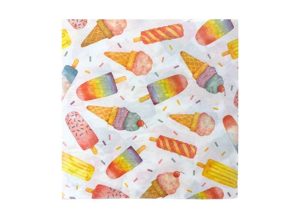 Ice Cream Party Napkins 20pk