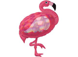 Iridescent Flamingo SuperShape Foil Balloon