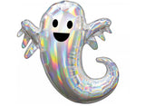 Iridescent Ghost SuperShape Foil Balloon