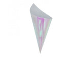 Paper Snack Cones 10pk Iridescent