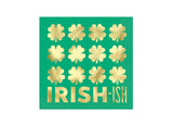 Charming Shamrock Irish-ish Beverage Napkins 16pk