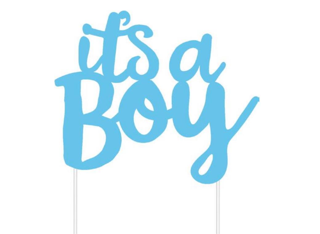 Cake Topper - It's A Boy