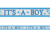 It's A Boy Foil Banner