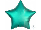 Star Shaped Foil Balloon - Satin Luxe Jade