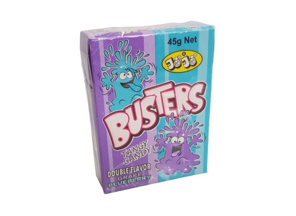 JoJo Busters Tangy Candy - Grape & Blueberry