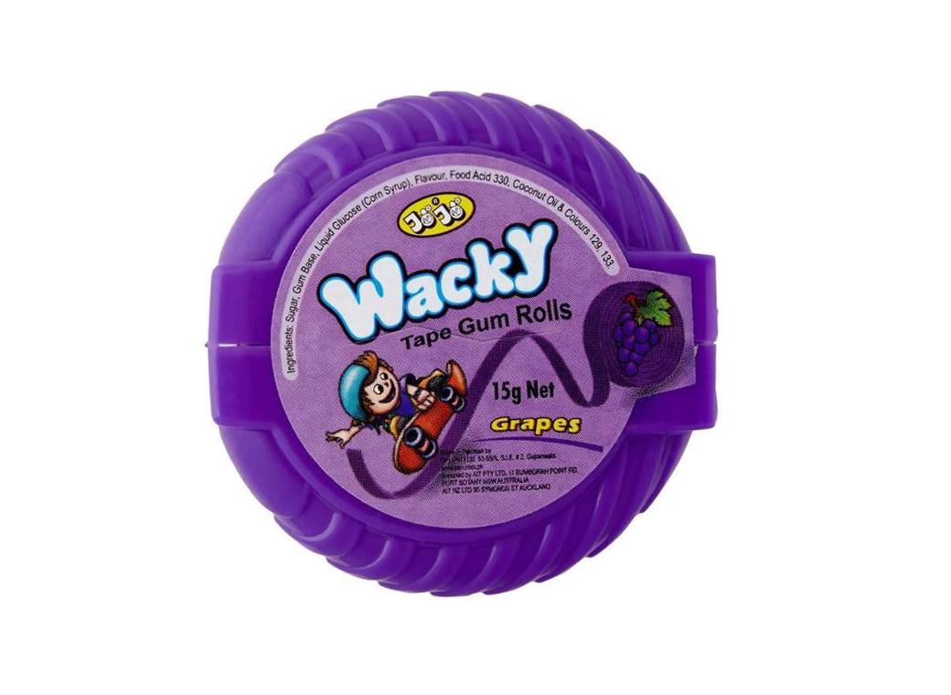 JoJo Wacky Tape Gum Roll - Grape