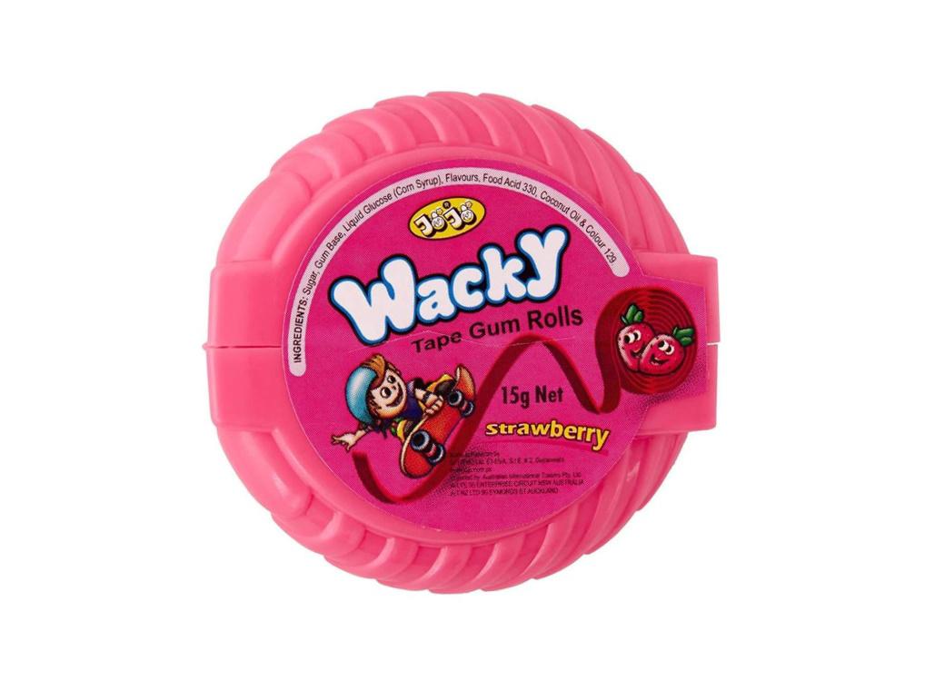 JoJo Wacky Tape Gum Roll - Strawberry