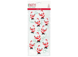 Jolly Santa Cello Treat Bags 20pk