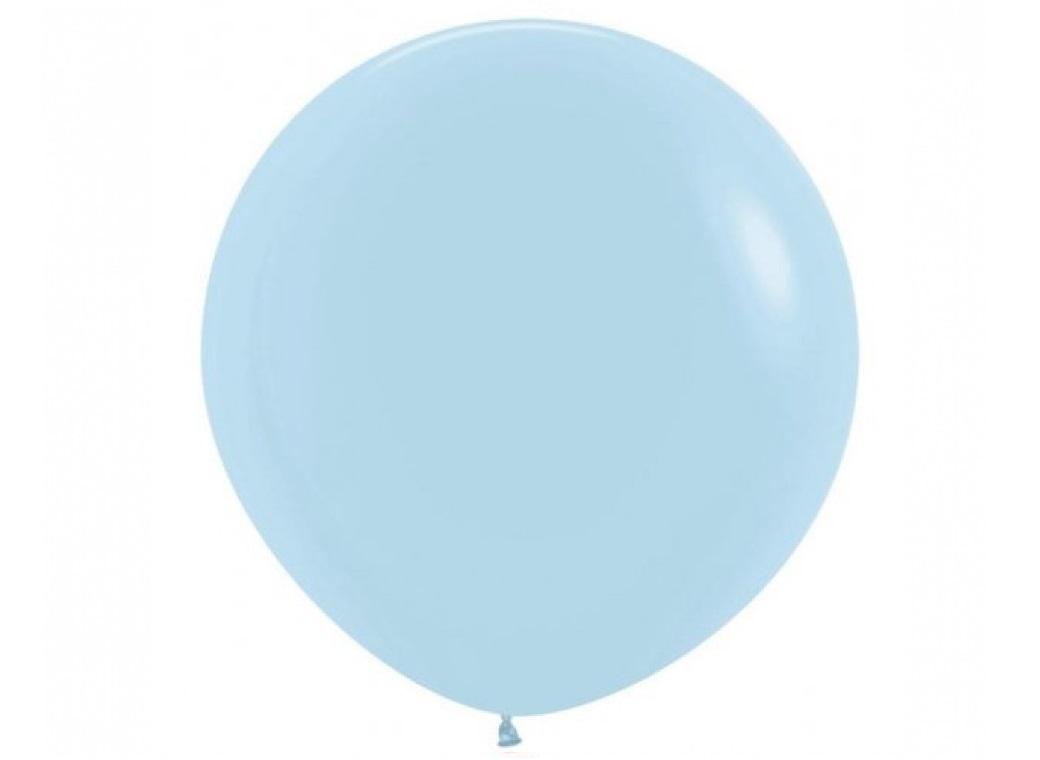 Jumbo Balloon - Pastel Matte Blue