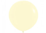 Jumbo Balloon - Pastel Matte Yellow