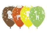 Jungle Animals Balloons 12pk