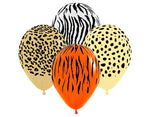 Jungle Safari Print Balloons 12pk