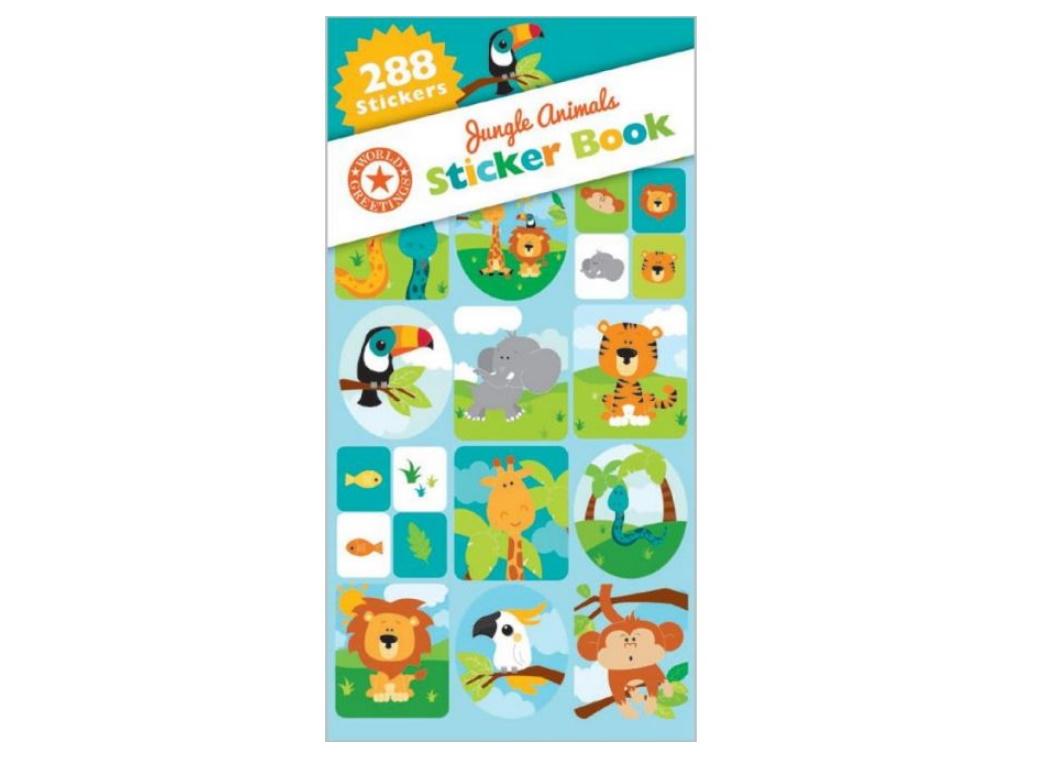 Sticker Book - Jungle Animals