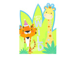 Jungle Invitations 8pk