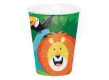 Jungle Safari Cups 8pk