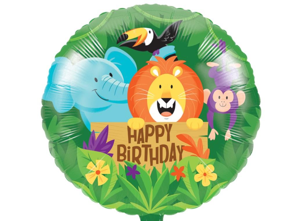 Jungle Safari Foil Balloon