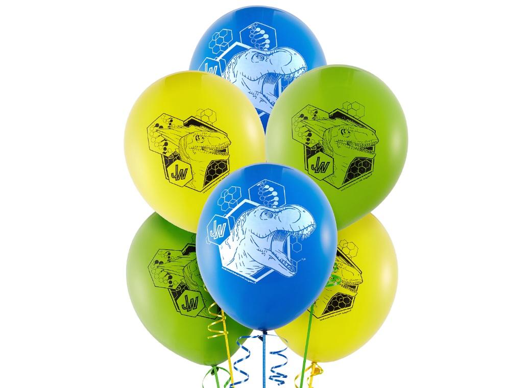 Jurassic World Balloons 6pk