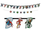 Justice League Banner & Garland Kit