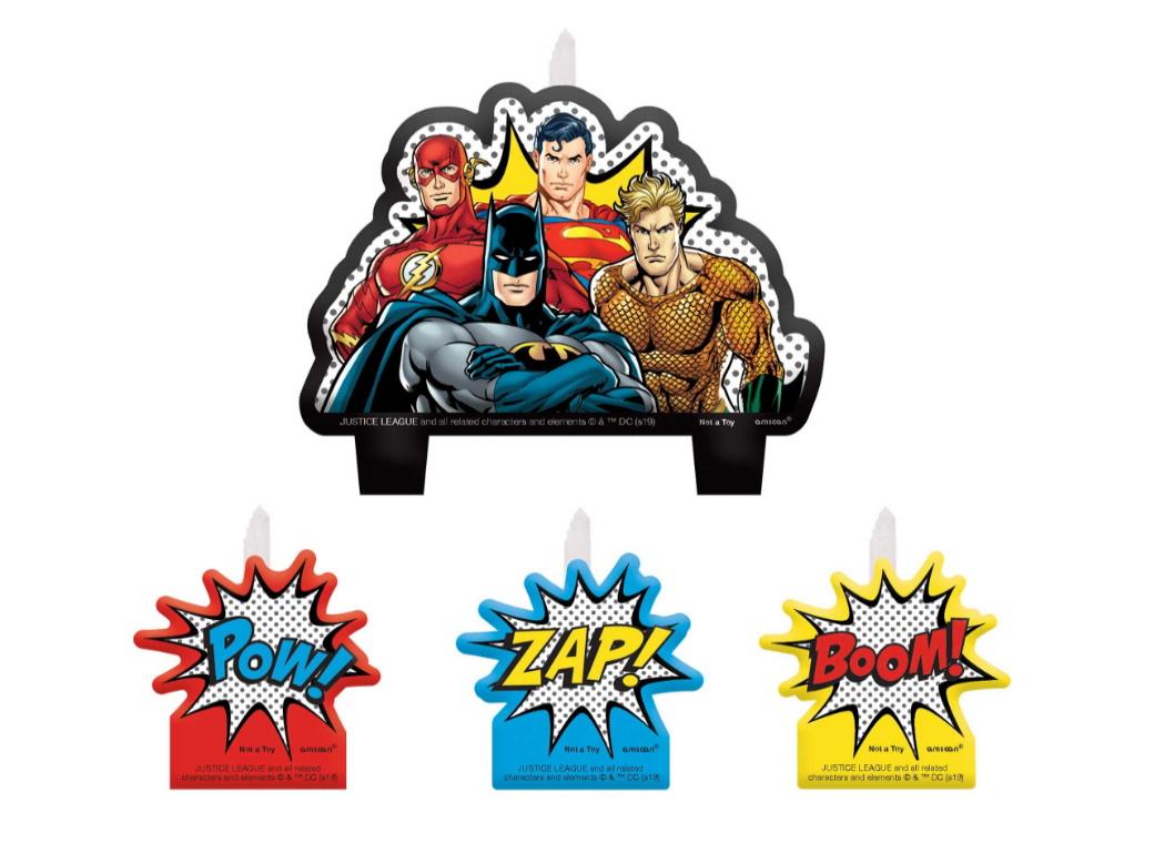 Justice League Candle Set