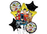 Justice League Foil Balloon Bouquet