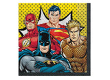 Justice League Lunch Napkins 16pk