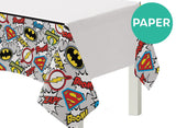 Justice League Paper Tablecover