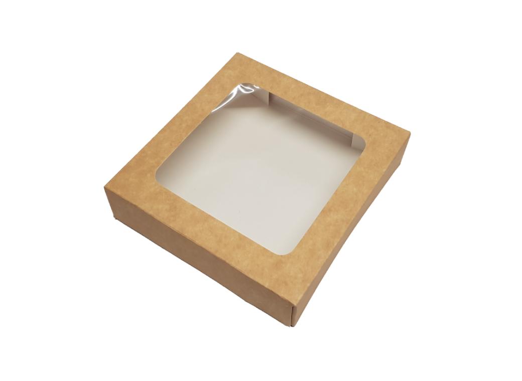 Kraft Cookie Box - Small Square