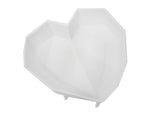 Large Geo Heart Silicone Mould