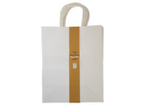 Kraft Gift Bags Large 5pk - White