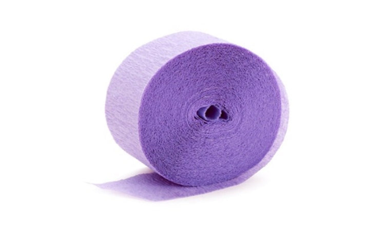 Crepe Paper Streamer - Lavender