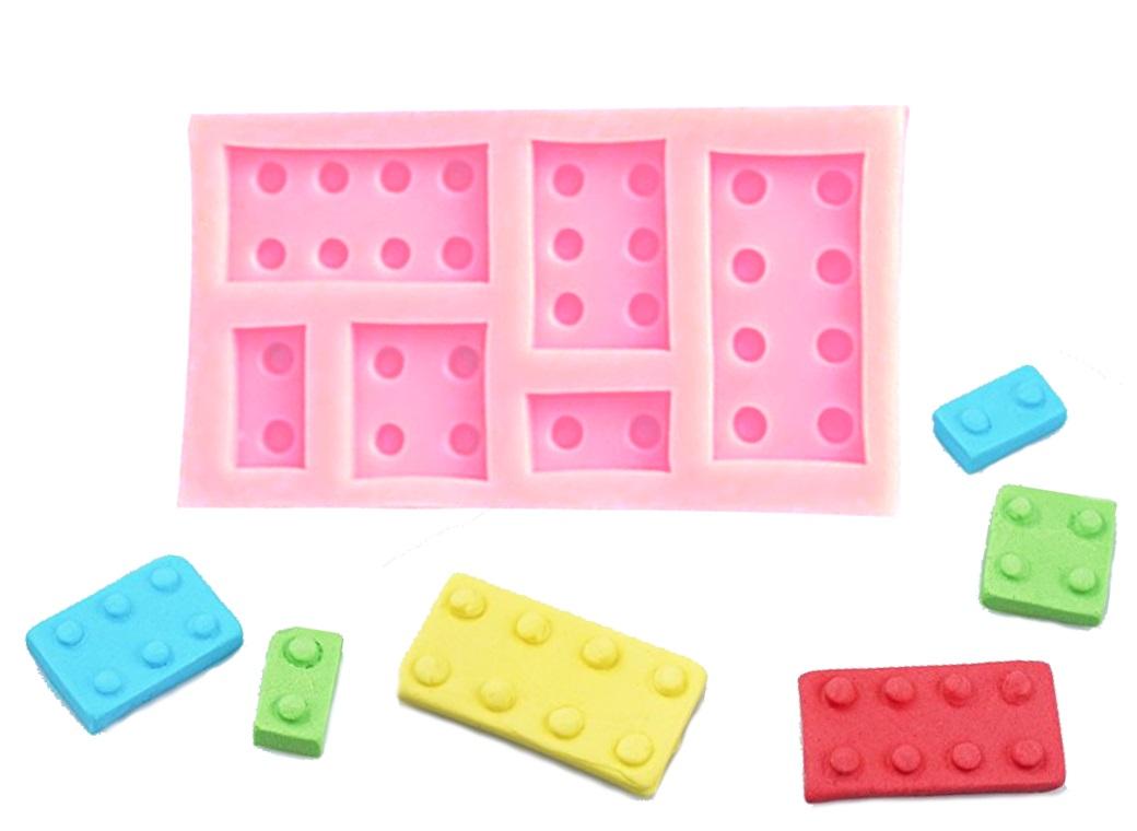 Lego 6 Bricks Silicone Mould