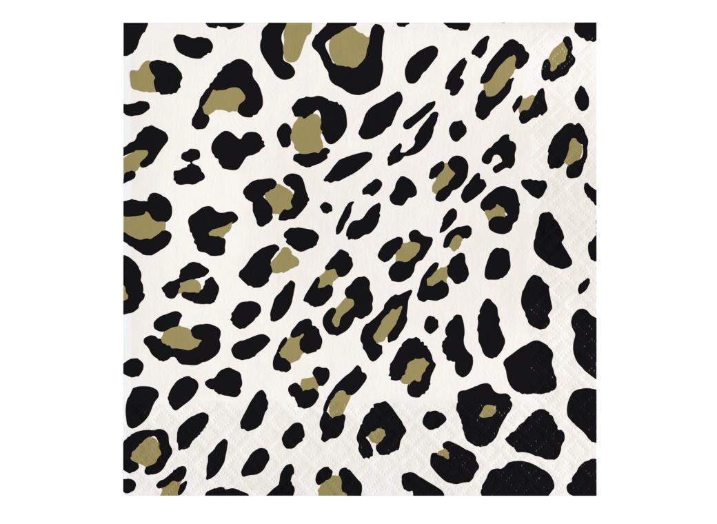 Leopard Print Lunch Napkins 16pk