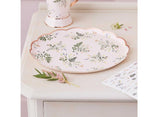 Let's ParTea Floral Plates 8pk