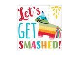 Fiesta Let's Get Smashed Beverage Napkins 16pk