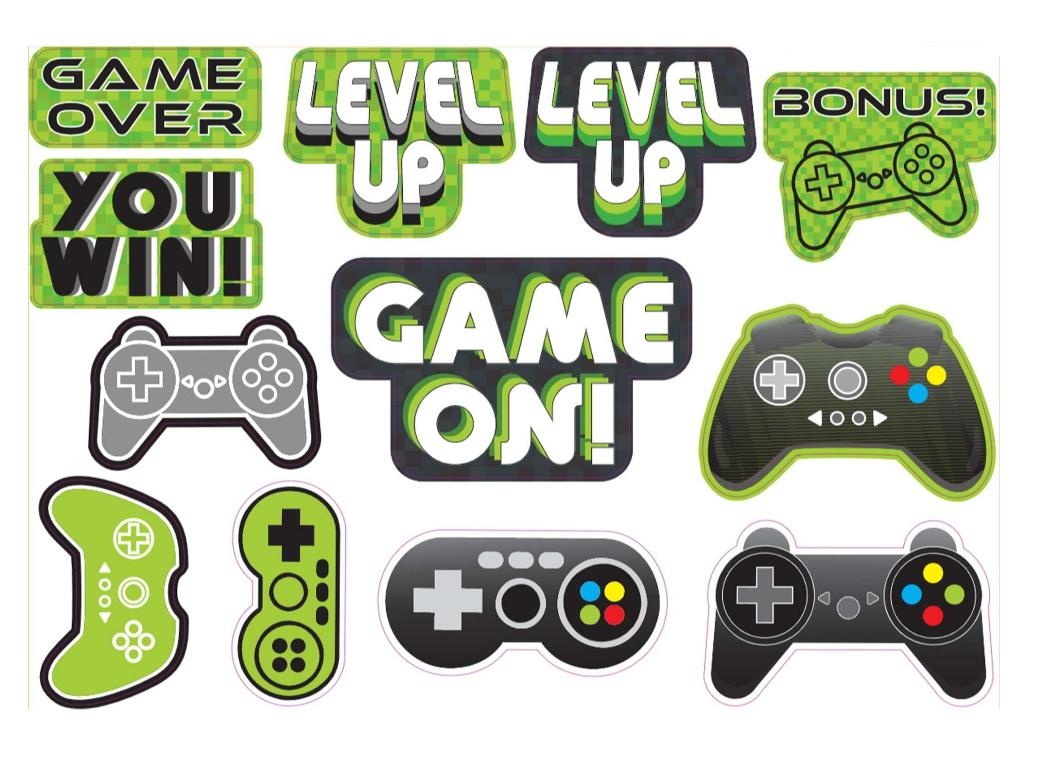 Level Up Cutouts 12pk