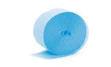 Crepe Paper Streamer - Light Blue