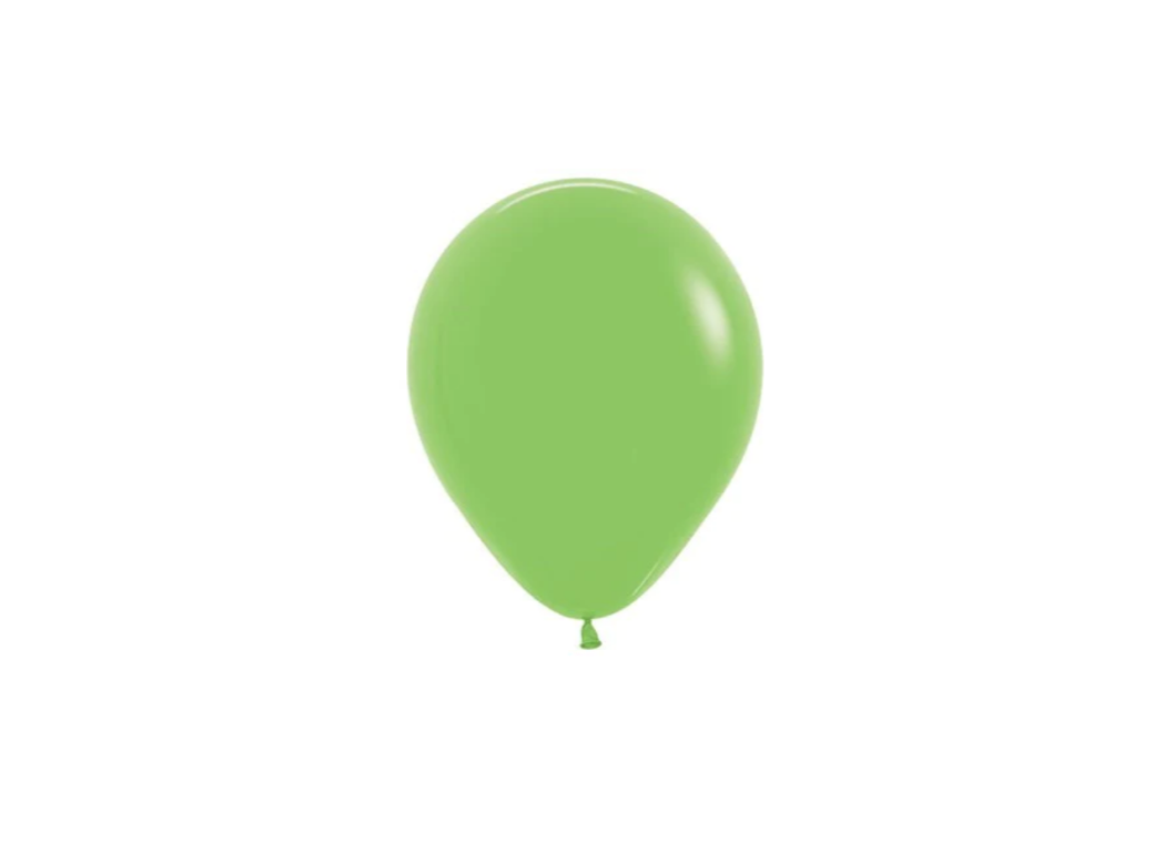 Lime Green Balloons 12cm 10pk