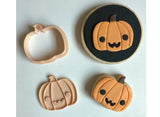 Little Biskut Pumpkin Stamp & Cutter Set