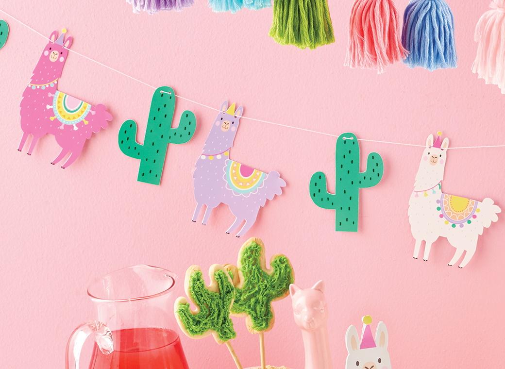 Llama Party Garland