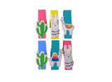 Llama & Cactus Pegs 6pk