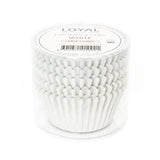 LOYAL Foil Baking Cup 100pk - White Large