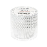 LOYAL Foil Baking Cup 100pk - Silver Medium